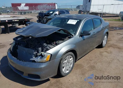 2013 Dodge Avenger Se from USA, damaged, VIN 1C3CDZABXDN677396